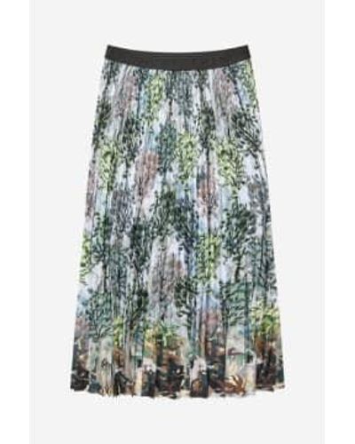 Munthe Charming Skirt Dusty 34 - Green