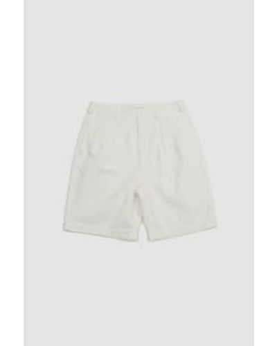 sunflower Pleated Shorts 52 - White