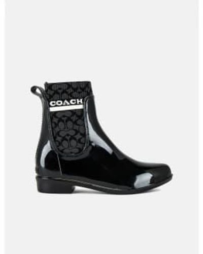 COACH Rivington Rain Bootie - Nero