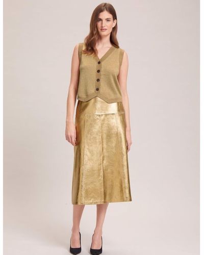 Cefinn Tiana Skirt Gold - Neutro