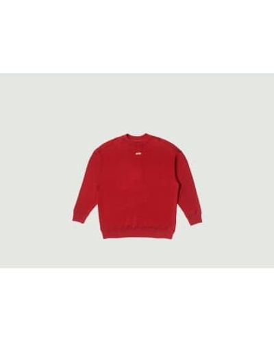 Autry Sweatshirt Bicolor 1 - Rosso
