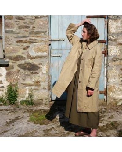 Kate Sheridan Overdized wax louis coat - Métallisé