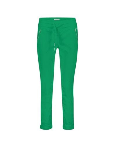 Red Button Tessy Cropped Joggers Green ⋆ Colmers Hill Fashion