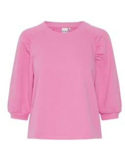 Ichi Ihyarla Sweatshirt - Pink