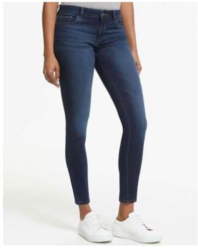 DL1961 Florence Skinny Jeans Warner - Azul