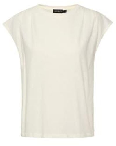 Soaked In Luxury Marte Top - Bianco