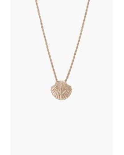 Tutti & Co Ne697g Shell Necklace One Size / - Metallic