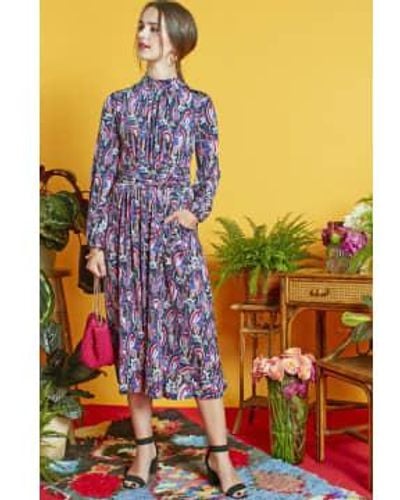 ONJENU Amber Femme Midi Dress 10 - Multicolour