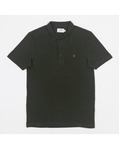 Farah Forster kurzarm poloshirt in grün