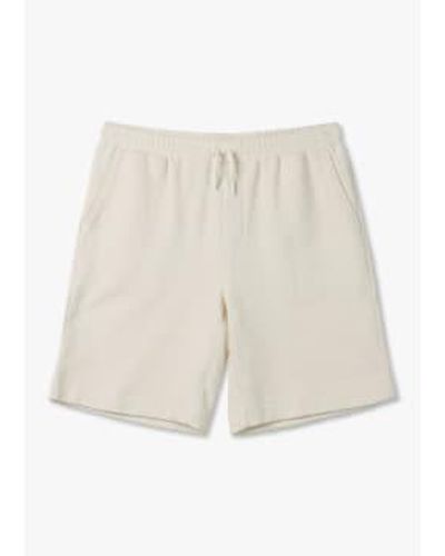 CHE S Dapper Boucle Shorts - Natural
