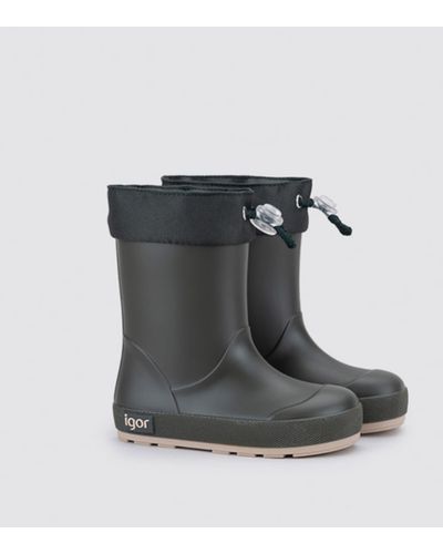 IGOR : Yogi Wellie Boots - Black