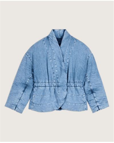 Ba&sh Caly Blue Jeans Jacket