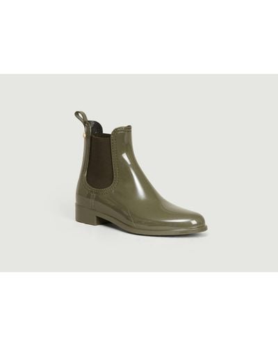 Lemon Jelly Green Comfy Boots