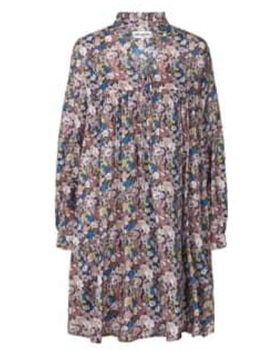 Lolly's Laundry Georgia Dress Floral Print S - Grey
