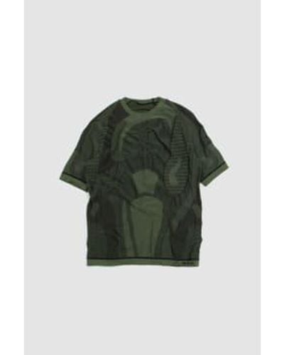 Roa Seemslees T Shirt Dark - Verde