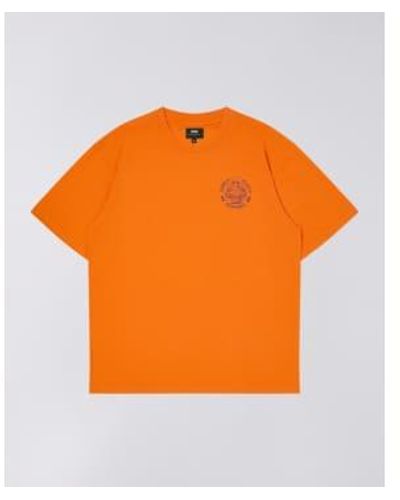Edwin Music Channel T-shirt Tiger Medium - Orange
