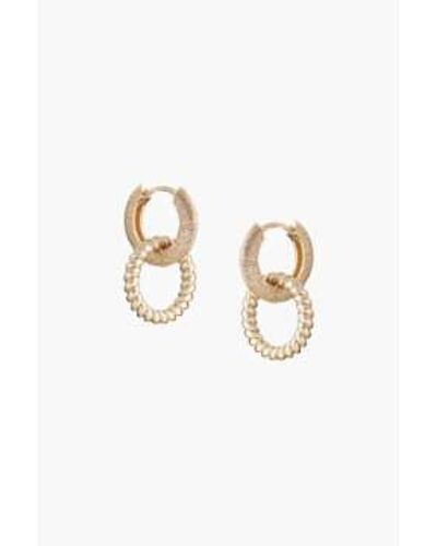 Tutti & Co Ea617g Amber Earrings One Size / - White