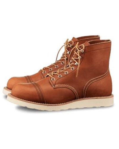 Red Wing 8089 heritage 6 "iron ranger boot oro-legacy - Marrón