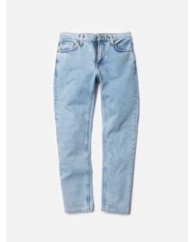 Nudie Jeans Jeans jackson color azul soleado