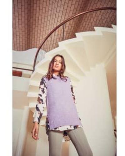 Ichi Malisa Knitted Vest - Multicolour