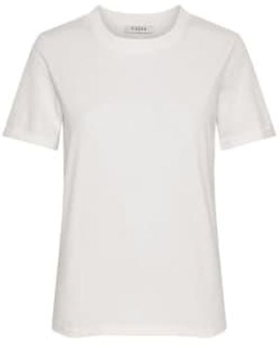 Pieces T-shirt à manches courtes cria blanc