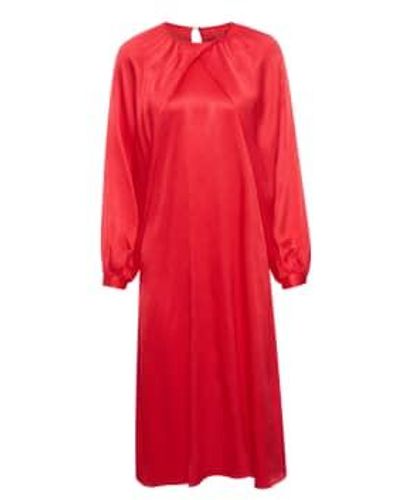 Soaked In Luxury Slmela Dress Studio - Red