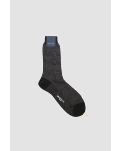 Bresciani Blend Short Socks Nero/medio M - White