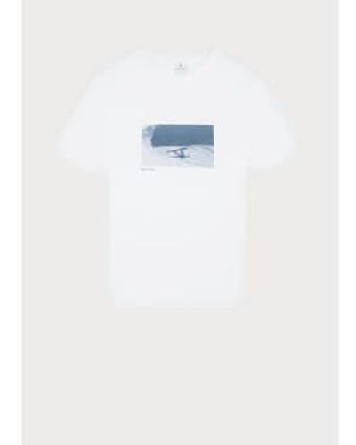 Paul Smith T-shirt lapin neige - Blanc
