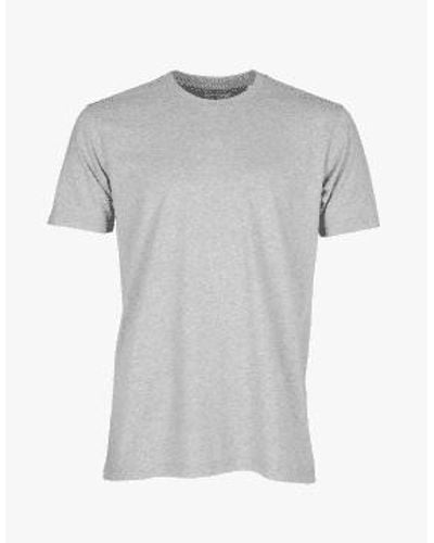 COLORFUL STANDARD Cs1001 camiseta orgánica clásica gris jaspeado