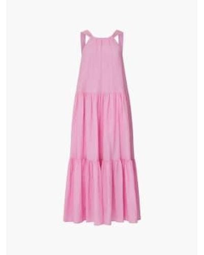 French Connection Aleska Textured Dress - Pink