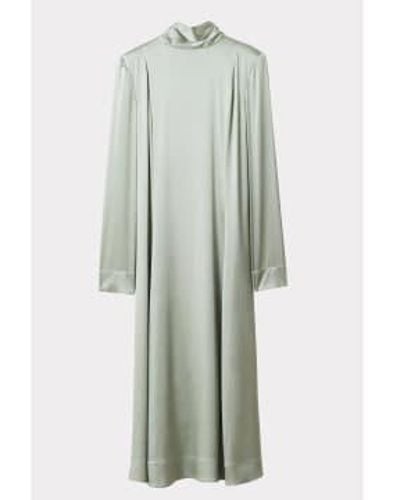 Rodebjer Dew Acela Silk Dress Xs - Grey