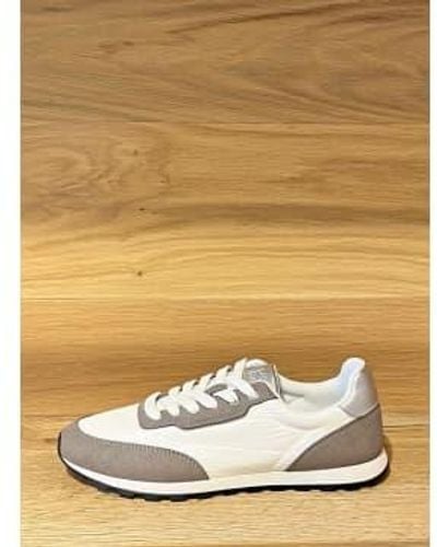Candice Cooper Plume Sneakers & White - Metallic