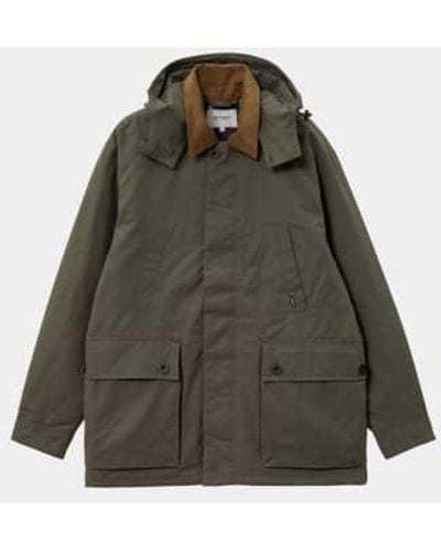 Carhartt Bryce coat zypresse / hamilton - Grün