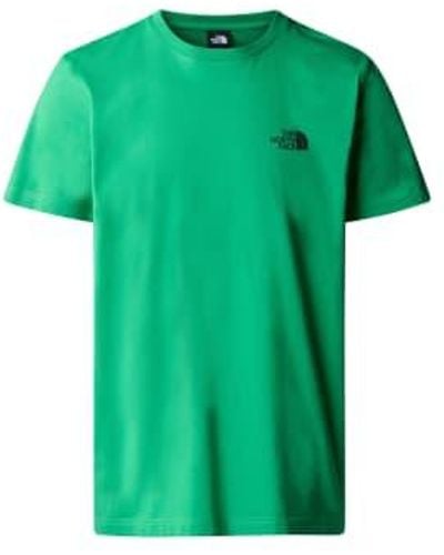The North Face T-shirt Simple Dome L - Green