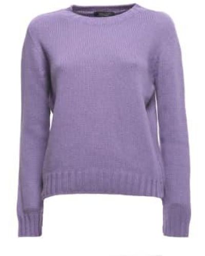 Aragona Sweater For Woman D2829Tf 524 - Viola