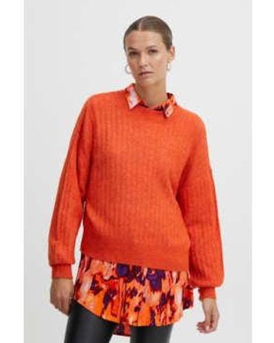 Ichi Kamara Sweater M - Red