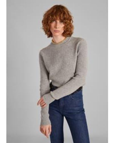 L'Exception Paris Extra-fine Merino Sweater Xs - Gray