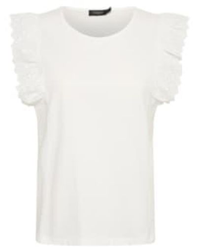 Soaked In Luxury Susan Top - Bianco
