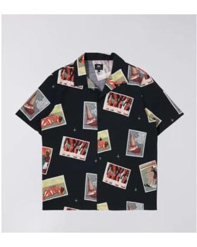 Edwin Holidays Shirt Ss 1 - Nero
