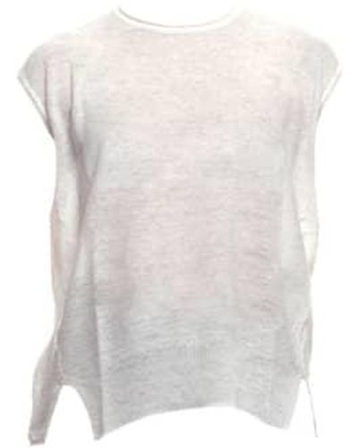 C.t. Plage Tank Top For Woman Ct24129 - Bianco