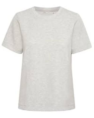 Inwear Camiseta gris vincent karmen - Blanco