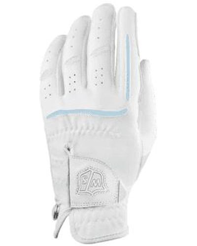 Wilson Golf Grip Plus Ladies Gloves L - White
