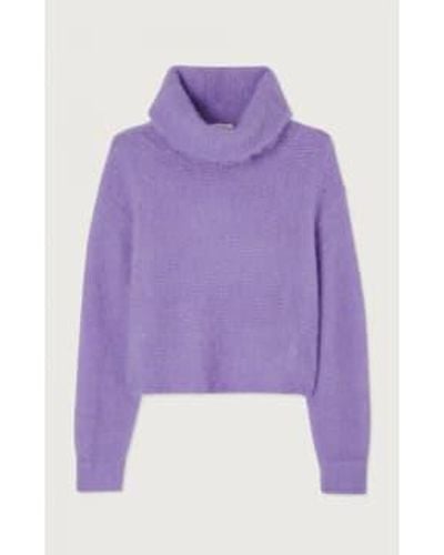 American Vintage Tyji Sweater S - Purple