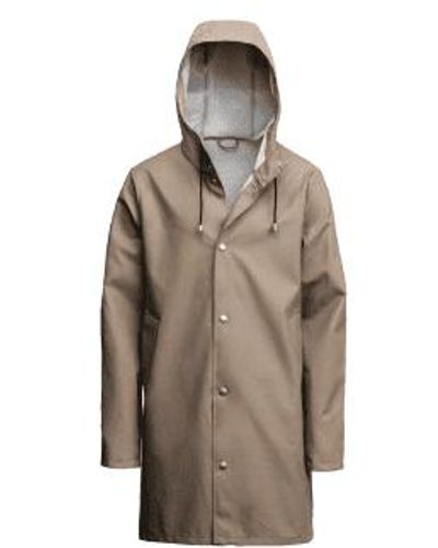 Stutterheim Stockholm Lightweight Raincoat Mole - Marron