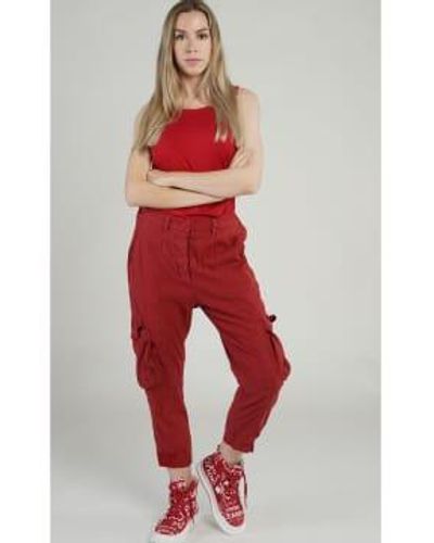 New Arrivals Chilli Rundholz Combat Trouser S - Red