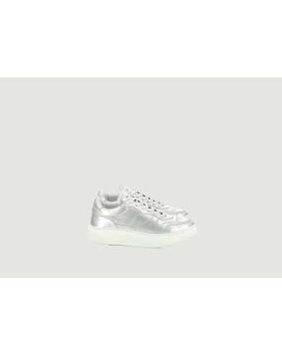 Piola Cayma Leather Low Top Sneakers - Bianco
