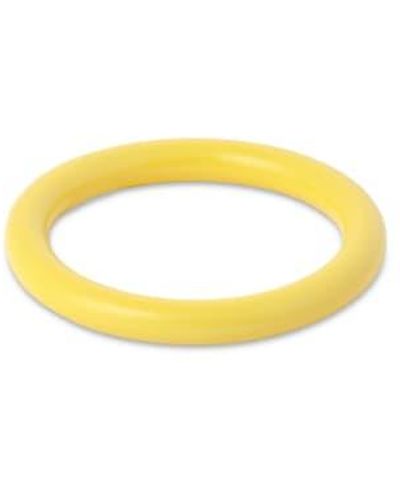 Lulu Enamel Ring 52 - Yellow