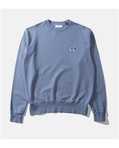 Edmmond Studios Steel Special Duck Sweatshirt S - Blue