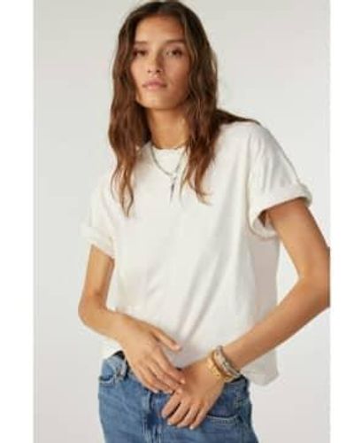 Ba&sh Baandsh Ecru Rosie T Shirt - Bianco