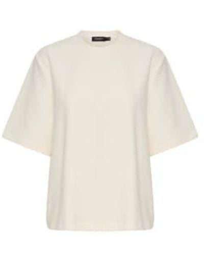 Soaked In Luxury Camiseta magana blanca - Neutro
